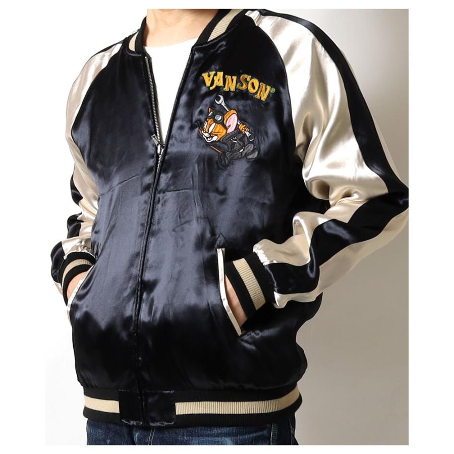 VANSON（バンソン） スカジャン トムとジェリー 2025秋冬 新作 VANSON
