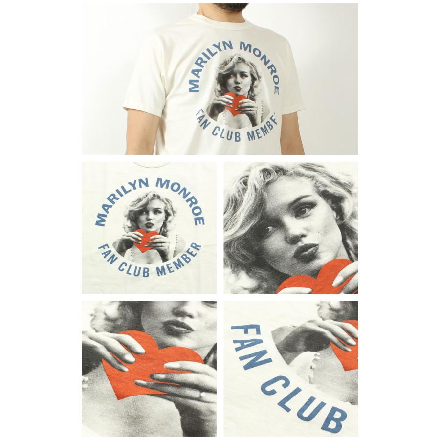 ⭐️ 新品未使用 トイズマッコイ マリリンモンロー tシャツ XLサイズ ホワイト TOYS McCOY(トイズマッコイ) 半袖Tシャツ TMC2513 “FAN CLUB