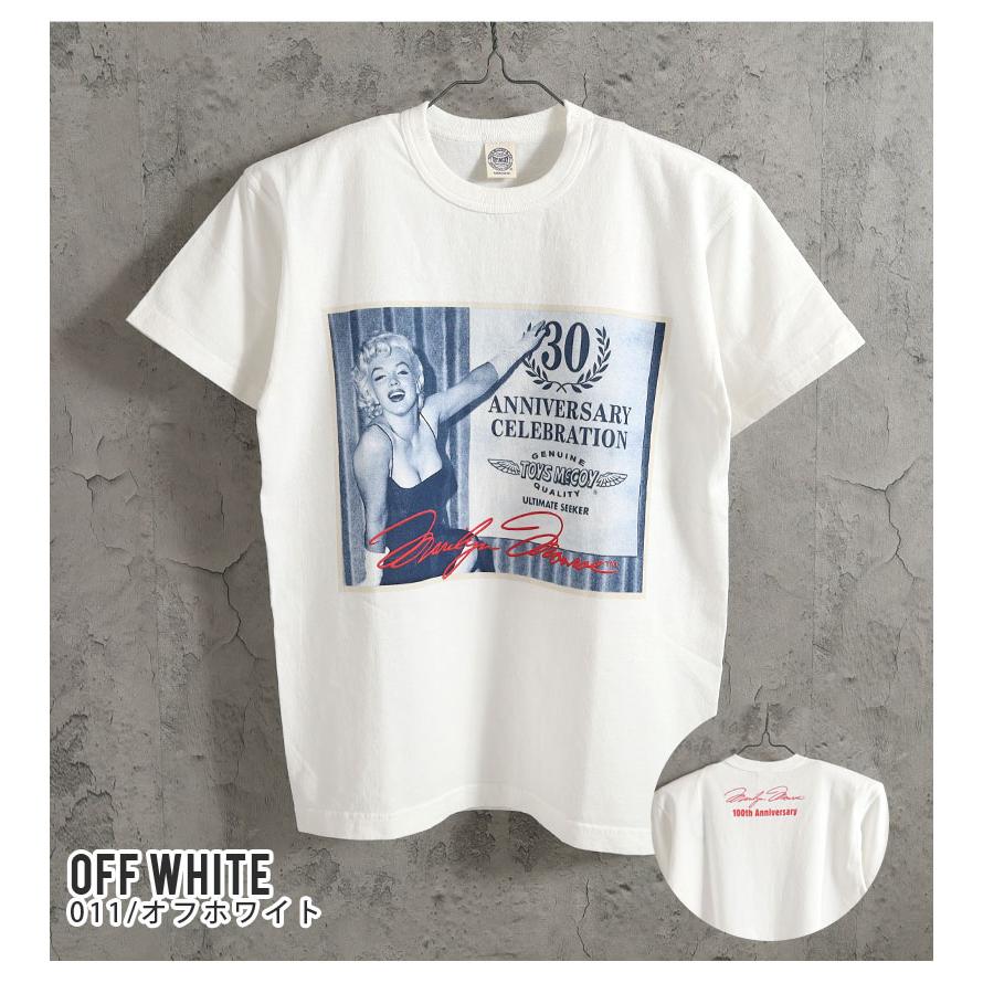 【新品未使用】トイズマッコイ マリリンモンロー 半袖 Tシャツ ホワイト　L TOYS McCOY（トイズマッコイ） Tシャツ 30周年 マリリンモンロー 2026