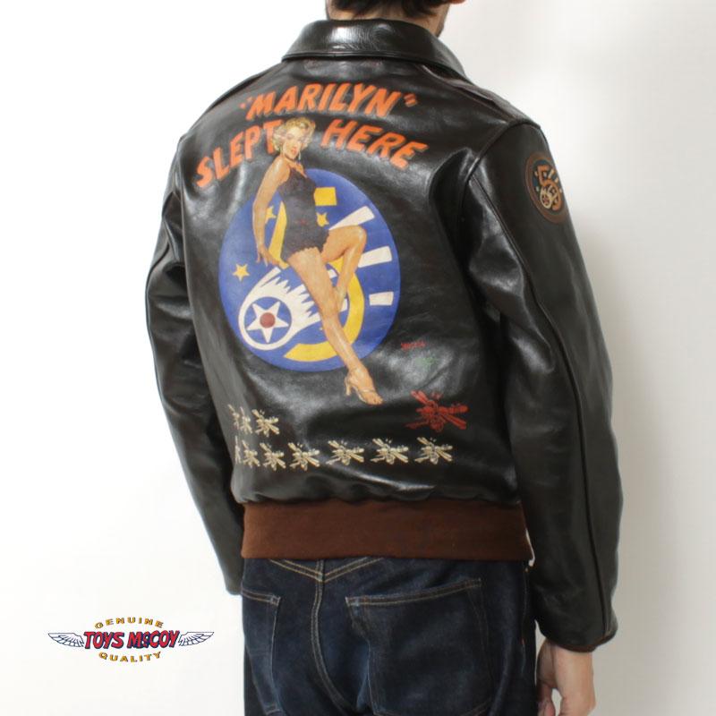 TOYS McCOY トイズマッコイ A-2 レザーフライトジャケット 2022 TOYS McCOY トイズマッコイ A-2 レザーフライトジャケット 2022