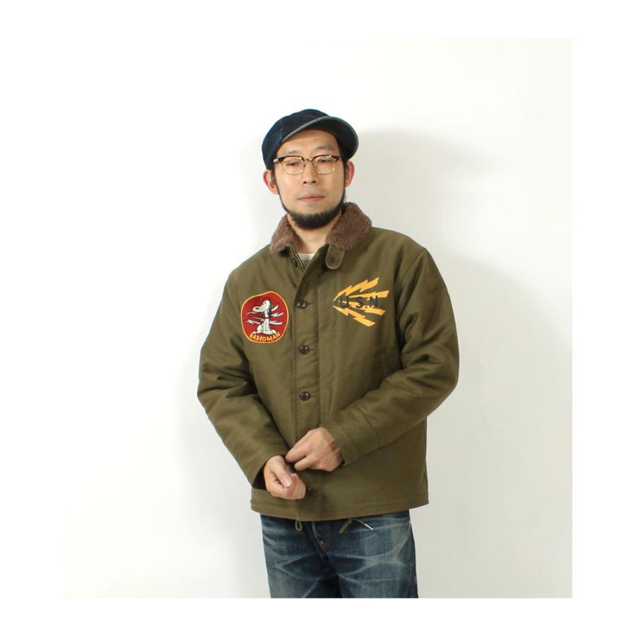 TOYS McCOY トイズマッコイ N-1 デッキジャケット スヌーピー TOYS McCOY トイズマッコイ N-1 デッキジャケット スヌーピー