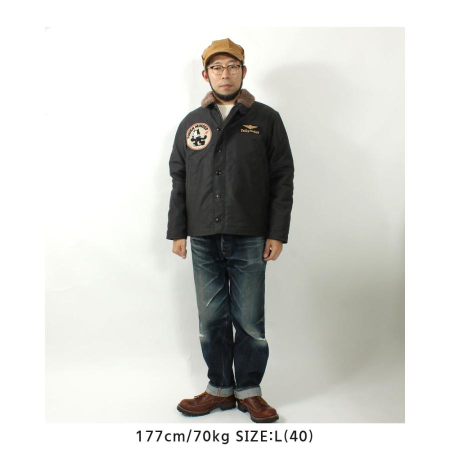 トイズマッコイ N 1デッキジャケット フィリックスカスタム ネイビー 40 トイズマッコイ N 1デッキジャケット フィリックスカスタム