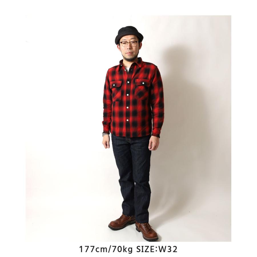 エイトジー ジーンズ メンズ 日本製 チェーンステッチ レギュラーストレート ワンウォッシュ 生デニム デニム 国産 アメカジ EIGHT-G ゼロシリーズ ZERO-003 | EIGHT-G | 14