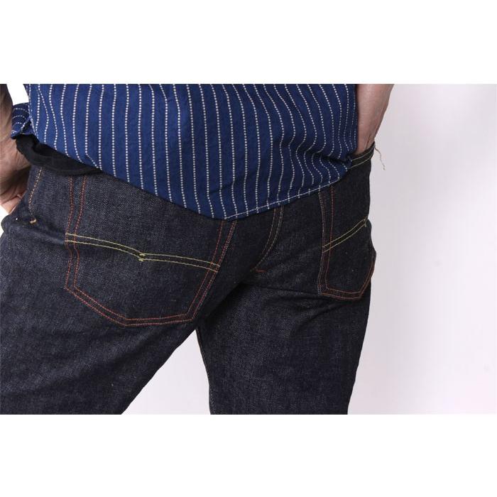 ジーンズ メンズ 細め 日本製 タイトストレート ワンウォッシュ ジーパン デニム 赤耳 国産 おしゃれ 大人 アメカジ エイトジー Eight G ゼロシリーズ Zero 022 ジーパンセンターサカイ 通販 Yahoo ショッピング