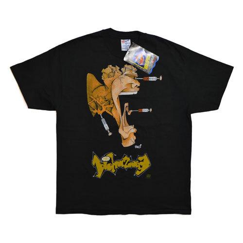 注目ブランドのギフト T Shirt Vintage Xl バイオハザード Size Tick Us Makes What Tシャツ Biohazard ヴィンテージ 半袖 Floridapace Gov