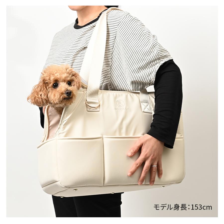 ココアトワ] キャリーバッグ アイボリーホワイト ショルダー 肩掛け