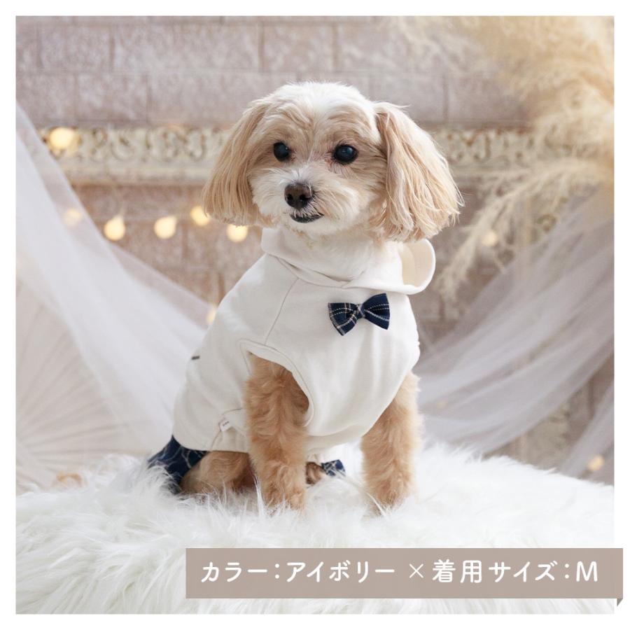 ココアトワ] くまみみプリーツスカートワンピース cocoAtoi アイボリー