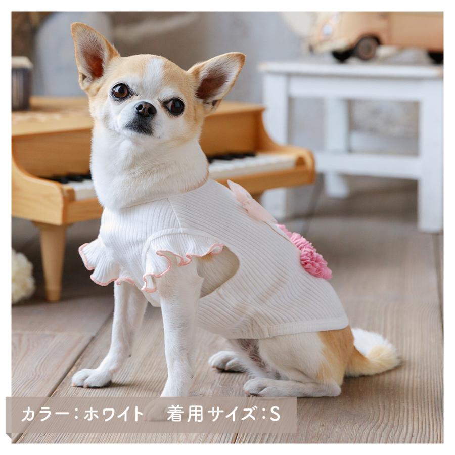 ココアトワ] ハートチェリー タンクトップ cocoAtoi さくらんぼ 犬 服