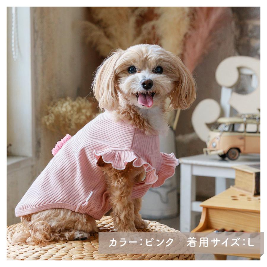 ココアトワ] ハートチェリー タンクトップ cocoAtoi さくらんぼ 犬 服