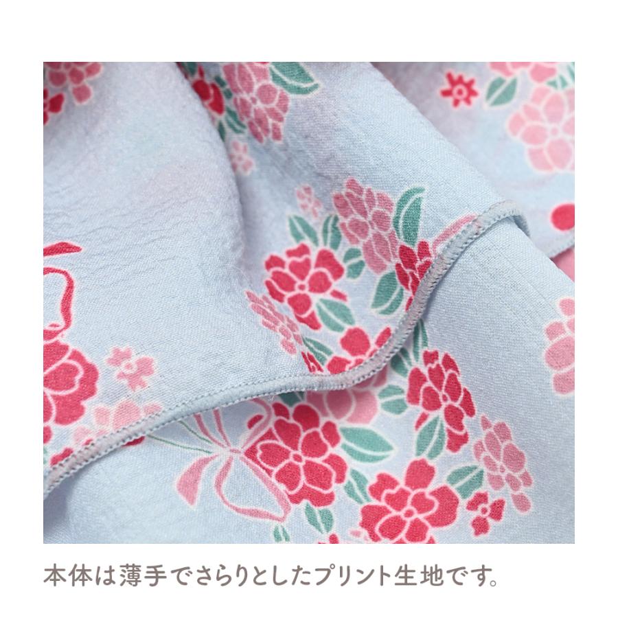 ココアトワ]サンドレスゆかた さくらんブーケ cocoAtoi 浴衣 犬 服
