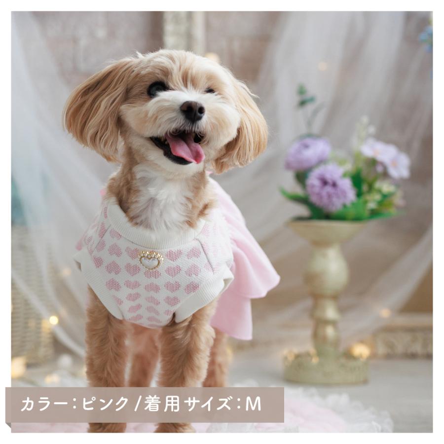 ココアトワ] リボンティアードワンピース ベージュ / ピンク cocoAtoi