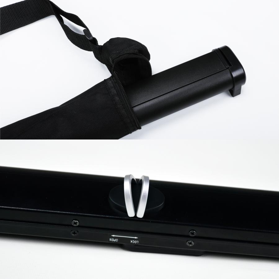 プロジェクタースクリーン 折りたたみ式 50インチ 16：9 自立式 床置き型 ポータブル モバイル スクリーン 会議 