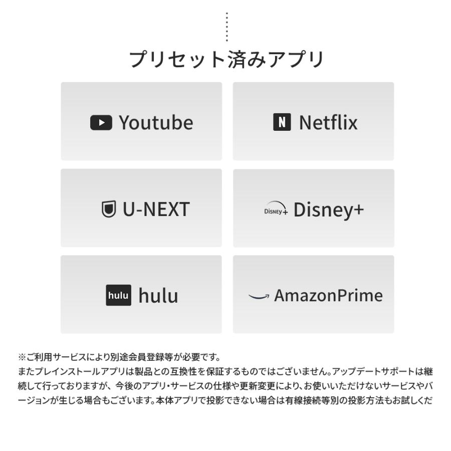 超小型プロジェクター ピコキューブ PRO Picocube 天井 家庭用 明るい 高画質 テレビ代わり 4K 最大120インチ |  | 10
