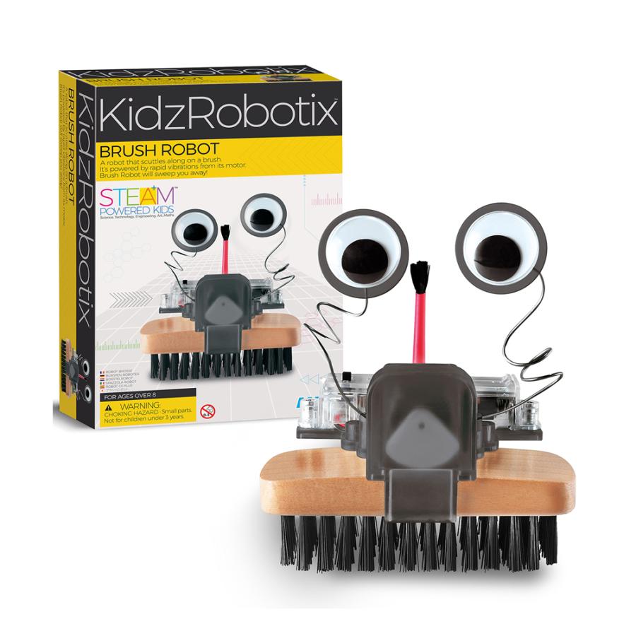 おもちゃ 実験 工作 キット 知育玩具 ロボット工学 お掃除ブラシロボット 4m 子供 小学生 中学生 自由研究 組み立て おうち時間 Gm4mkr032 ピックアップマート 通販 Yahoo ショッピング