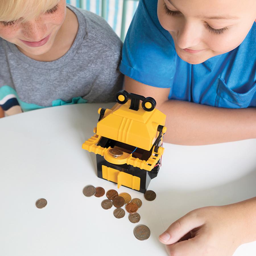 実験 工作 キット ロボット工学 貯金箱ロボット 4M/フォーエム 子供