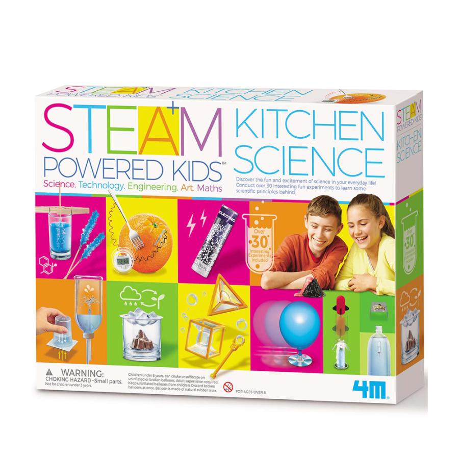 実験 工作 キット ステム 教育 キッチンサイエンスセット 4M