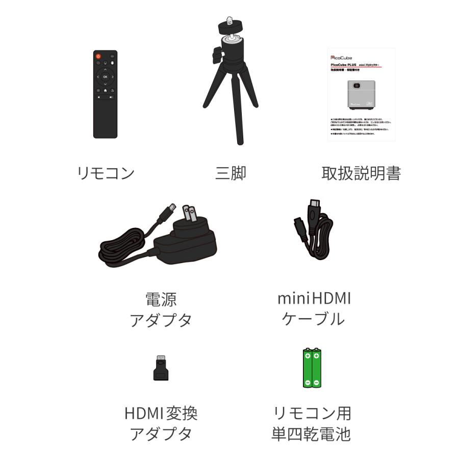 小型プロジェクター ピコキューブ Plus Picocube 天井 家庭用 高 小型プロジェクター ピコキューブ Plus Picocube 天井 家庭用 高