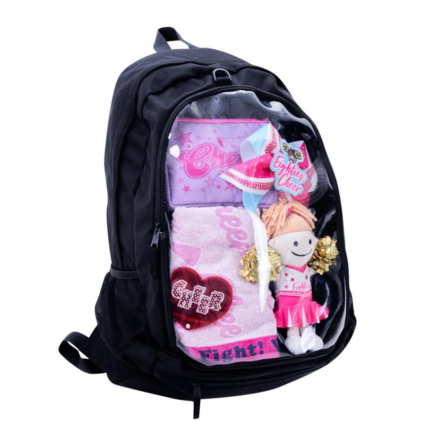 チア オリジナルリュック専用 カスタマイズポケット クリアタイプ