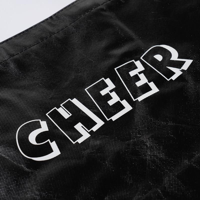 チア トートバッグ コーティングバッグ 不織布 CHEER エイティズ チア
