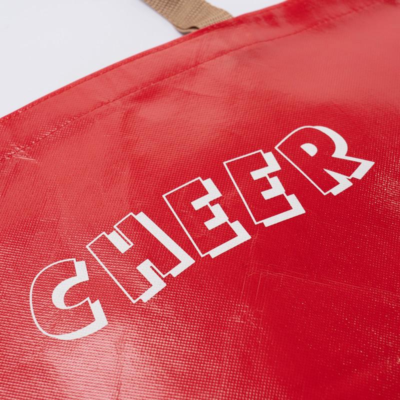 チア トートバッグ コーティングバッグ 不織布 CHEER エイティズ チア