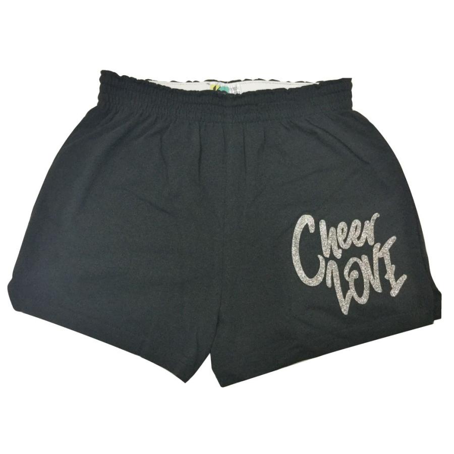 チアパン グリッター 練習着 ショートパンツ S/M/L エイティズ