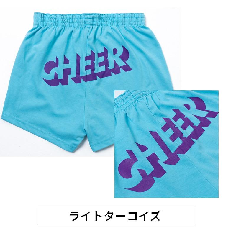 チアパン シンプルCHEER キッズ ジュニア 子供 大人 ショートパンツ