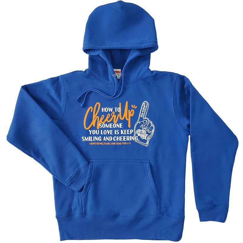 チア プルオーバー パーカー 指CheerUp 練習着 子供 キッズ ジュニア