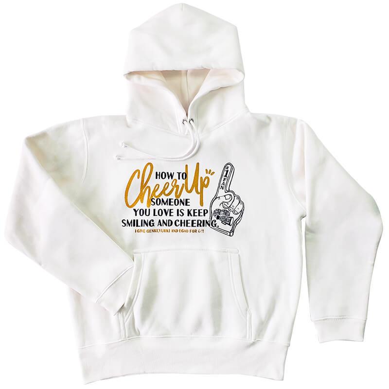 チア プルオーバー パーカー 指CheerUp 練習着 子供 キッズ ジュニア