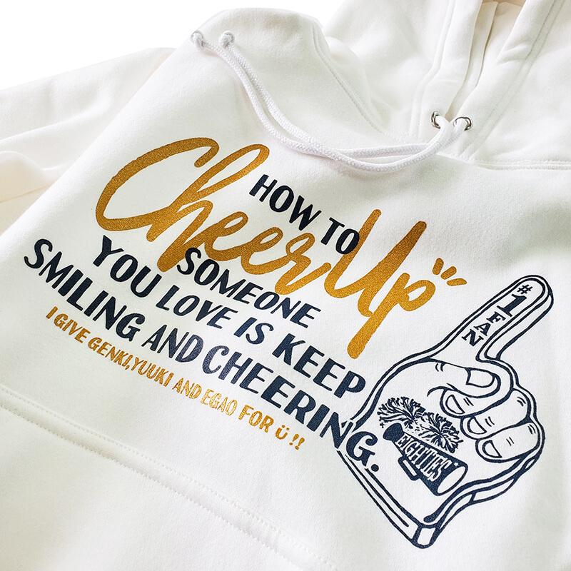 チア プルオーバー パーカー 指CheerUp 練習着 子供 キッズ ジュニア