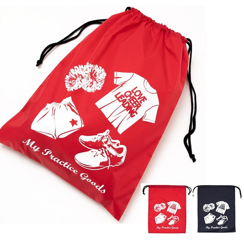 チア 収納袋 巾着袋 バッグ 小物入れ 赤 ネイビー MyPracticeGoods