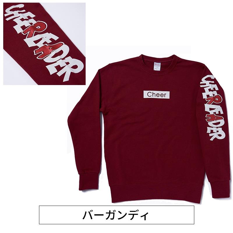 チア トレーナー CHEER POP プリント 練習着 レディース おしゃれ S/M