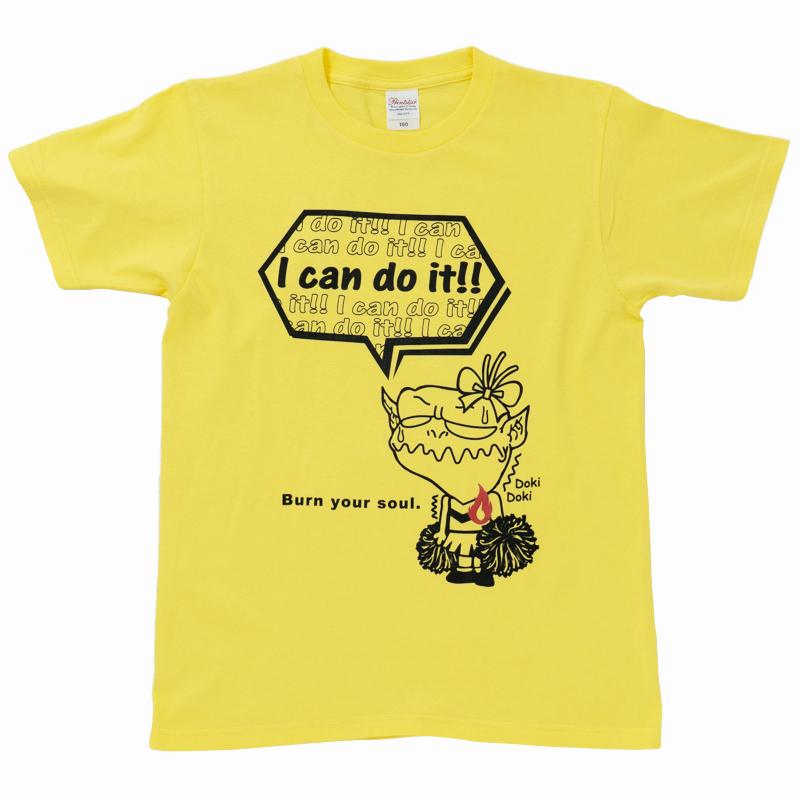 チア Tシャツ チキンハートのモンスター キッズ ジュニア 子供 大人