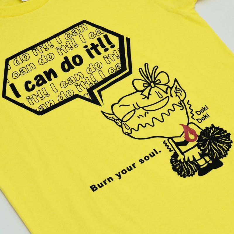 チア Tシャツ チキンハートのモンスター キッズ ジュニア 子供 大人