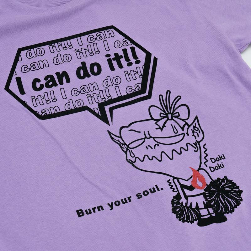 チア Tシャツ チキンハートのモンスター キッズ ジュニア 子供 大人