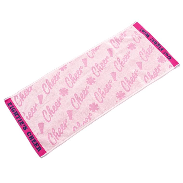 チア タオル Cheer ピンク エイティズ チアリーディング チアダンス