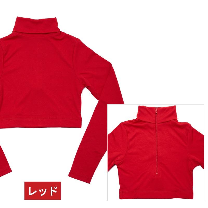 チア アンダーハーフトップ 練習着 子供 キッズ ジュニア 大人