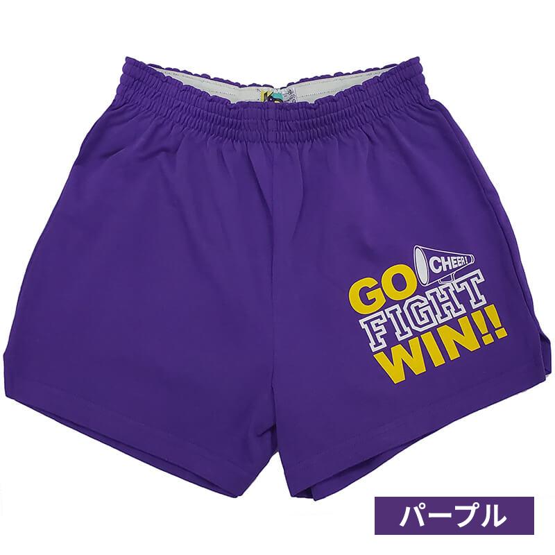 チアパン GO FIGHT WIN 練習着 ショートパンツ S/M/L エイティズ