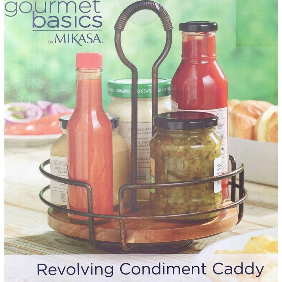 MIKASA ミカサ Table top Revolving Condiment Caddy 卓上回転式 調味料ラック 新品 送料無料 | ブランド登録なし