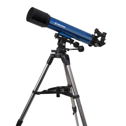 ミード Meade AZM-90 屈折式 天体望遠鏡 口径90mm 焦点距離600mm ブルー 新品 送料無料 | MEADE