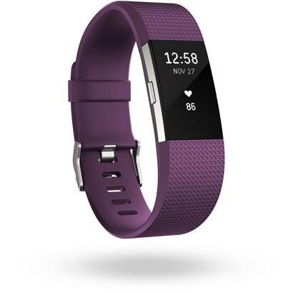 Fitbit フィットビット FB407SPML-JPN 心拍計＋フィットネスリストバンド Charge2 Plum Lサイズ 新品 送料無料 | Google Fitbit