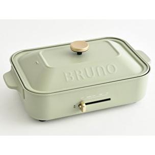 BRUNO BOE021-CMGR コンパクトホットプレート カルダモングリーン 新品 送料無料 | BRUNO