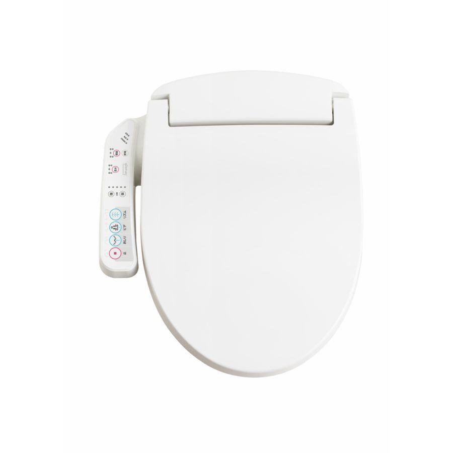 アサヒ衛陶 DLNC130-LW 温水洗浄便座 サンウォッシュ 袖付きタイプ 脱臭あり ラブリーホワイト 新品 送料無料 | アサヒ衛陶 | 01