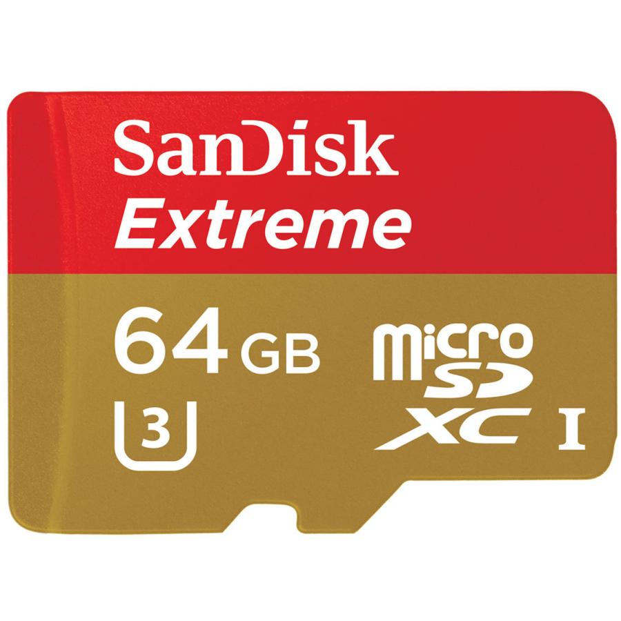 SANDISK SDSDQXL-064G-J35A エクストリーム microSDXCカード 64GB CLASS10 UHS-I対応 新品 送料無料 | Extreme
