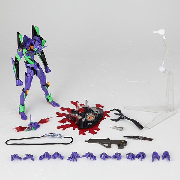 海洋堂 EV-001S EVANGELION EVOLUTION エヴァンゲリオン初号機 リボルテック 塗装済み可動フィギュア 新品 送料無料 | リボルテック