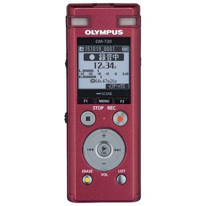 オリンパス OLYMPUS DM-720 RED ICレコーダー ボイストレック レッド 新品 送料無料 | オリンパス