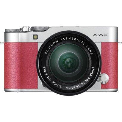 富士フイルム FUJIFILM X-A3/XC16-50mm F3.5-5.6 OIS II レンズキット ピンク ミラーレスカメラ 新品 送料無料 | FUJIFILM