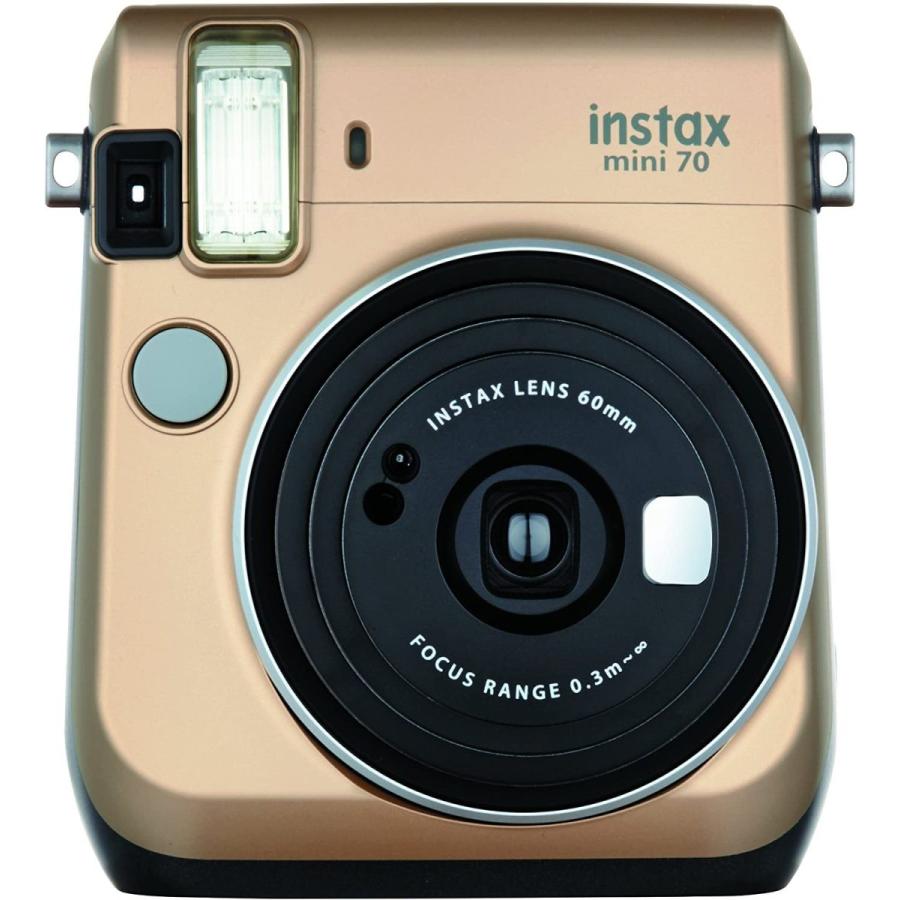 富士フイルム FUJIFILM INS MINI 70N GOLD インスタントカメラ チェキ ゴールド 新品 送料無料 | チェキ