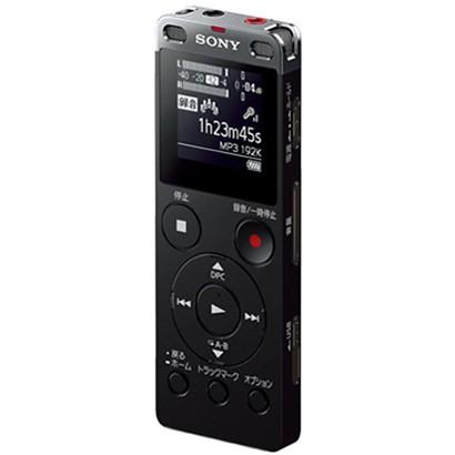 SONY ICD-UX565F BC ICレコーダー 8GBメモリー内蔵 ブラック ワイドFM対応 新品 送料無料 | SONY