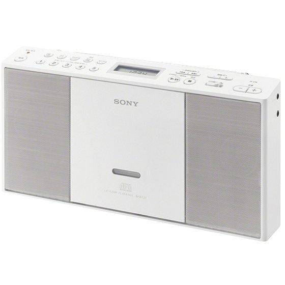 ソニー SONY ZS-E30 W CDラジオ ホワイト ワイドFM対応 新品 送料無料 | SONY