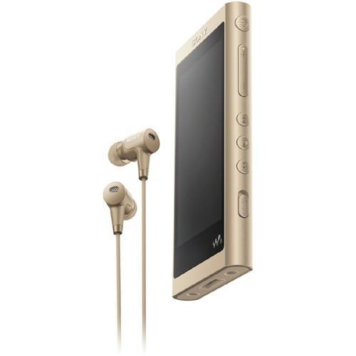 ソニー SONY NW-A45HN N ポータブルオーディオプレーヤー Walkman A40シリーズ 16GB 専用ヘッドホン付 ペールゴールド 新品 送料無料 | WALKMAN